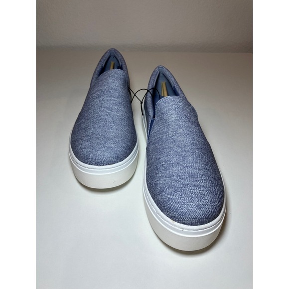 Lane Bryant Shoes - Lane Bryant 11W Comfort Slip On Sneaker NWT, Denim Platform